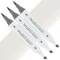 Artfinity Sketch Marker Sets - Set of 3 - Neutral Gray, Vibrant, Professional, Dye-Based Alcohol Markers for Artists, Drawing, Travel, & More